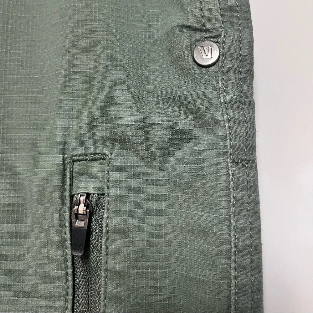 Vuori Mens Ripstop Pant SZ L Outdoor Gorpcore Oregano Army Green Hiking Climbing - Picture 5 of 16